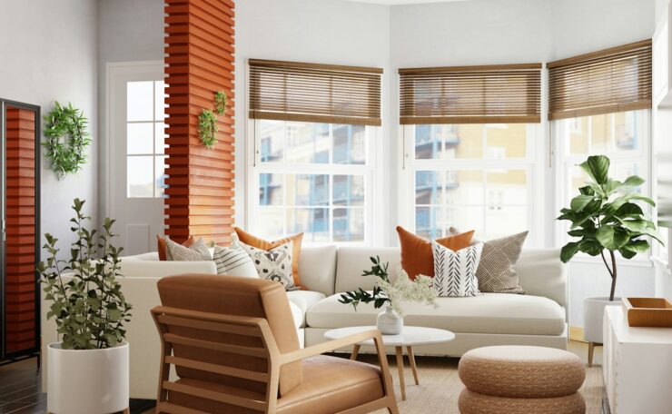 white and brown wooden table and chairs